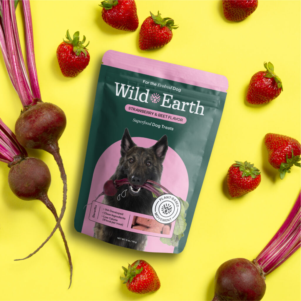 3 Pack - Superfood Dog Treats with Koji (5 oz per bag) by Wild Earth